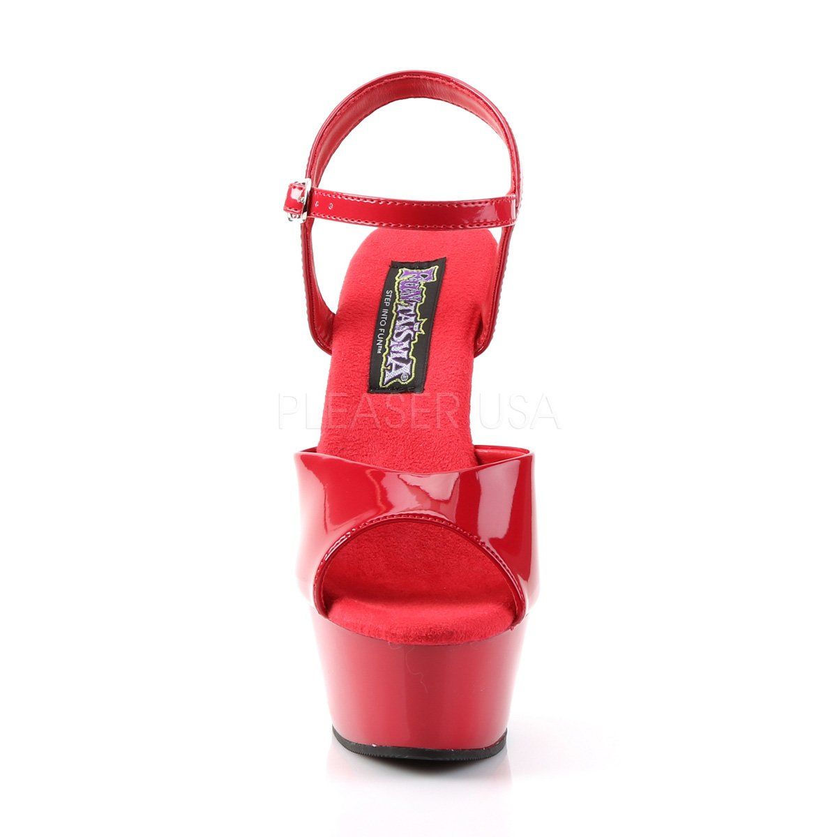 JULIET-209 Red Patent Funtasma