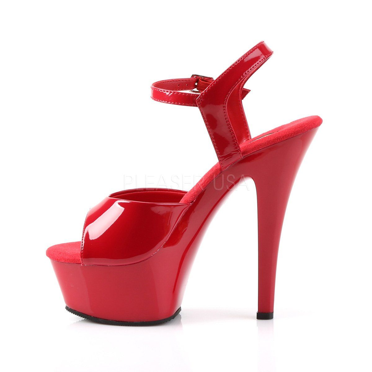 JULIET-209 Red Patent Funtasma