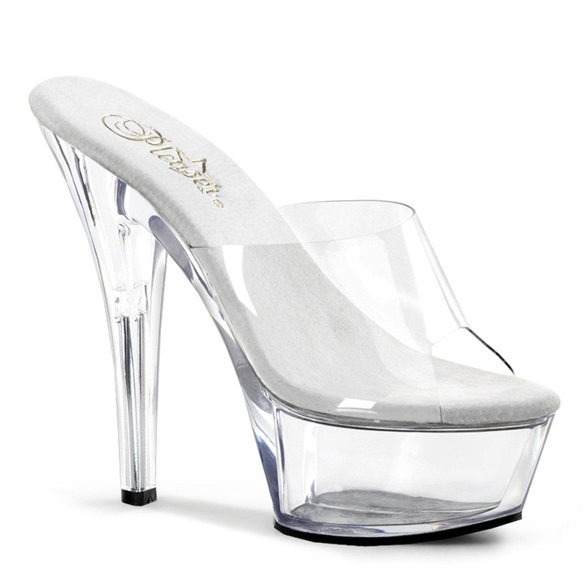 KISS-201 Clear Platform Sandal Pleaser