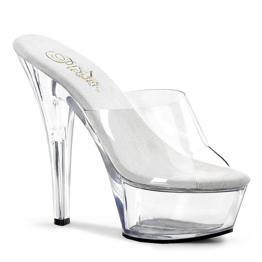 KISS-201 Clear Platform Sandal Pleaser