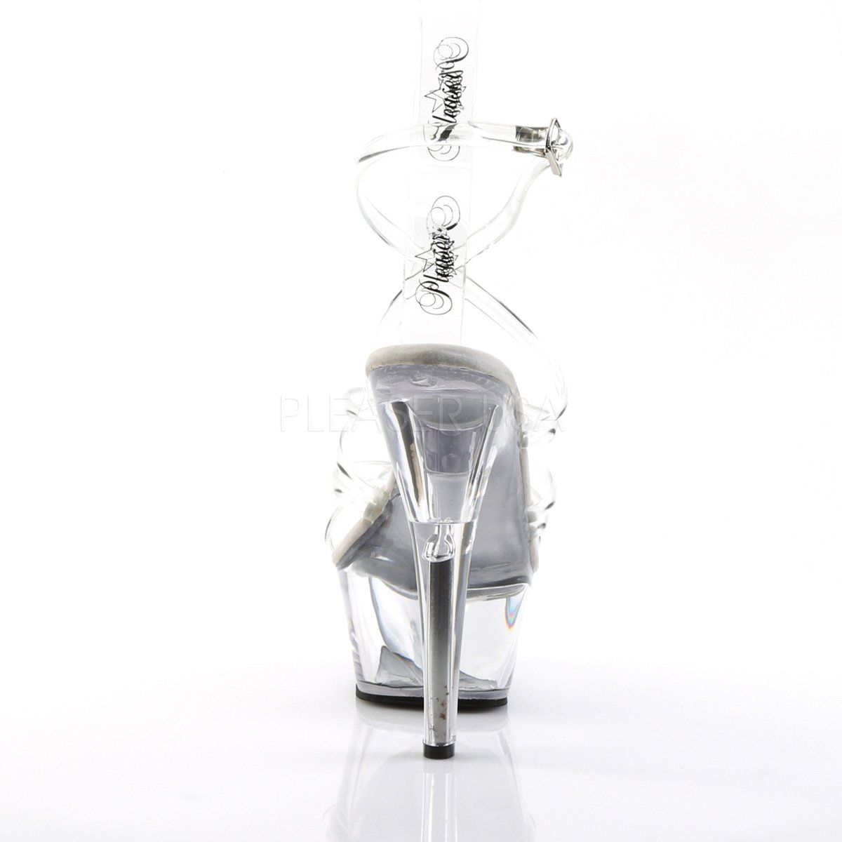 KISS-206 Clear Platform Sandal Pleaser