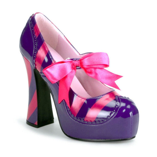 KITTY-32 Purple-Hot Pink Patent Funtasma