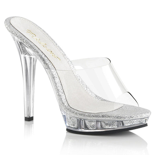LIP-101 Clear/Silver Glitter Fabulicious