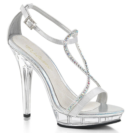 LIP-156 Silver Satin/Clear Fabulicious
