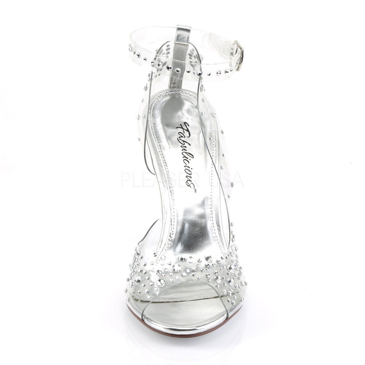 LOVELY-430RS Clear Wedge Sandal