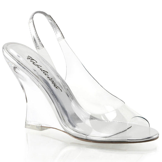 LOVELY-450 Clear-Silver/Clear Fabulicious