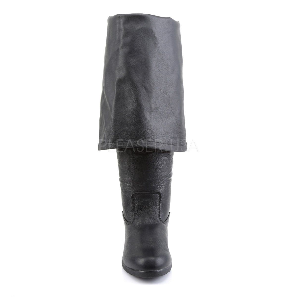 MAVERICK-2045 Black Leather (P) Funtasma