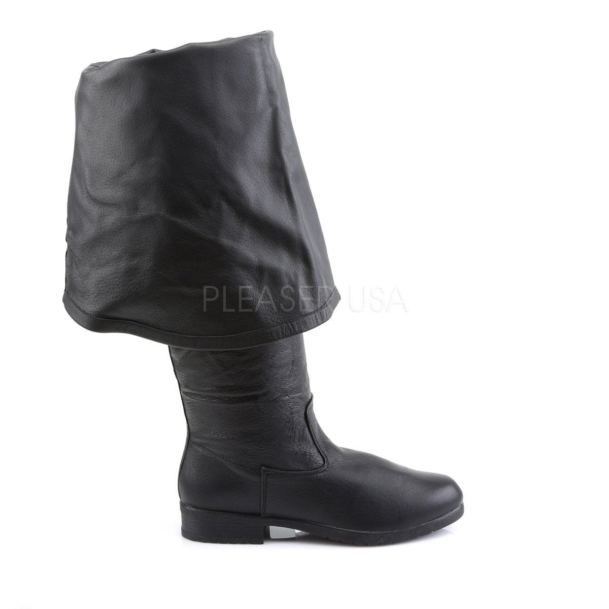 MAVERICK-2045 Black Leather (P) Funtasma
