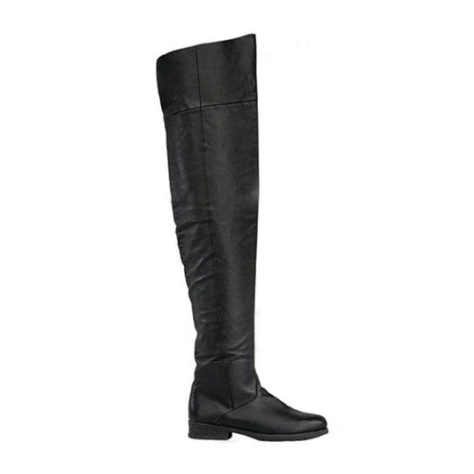 MAVERICK-8824 Black Leather (P) Funtasma