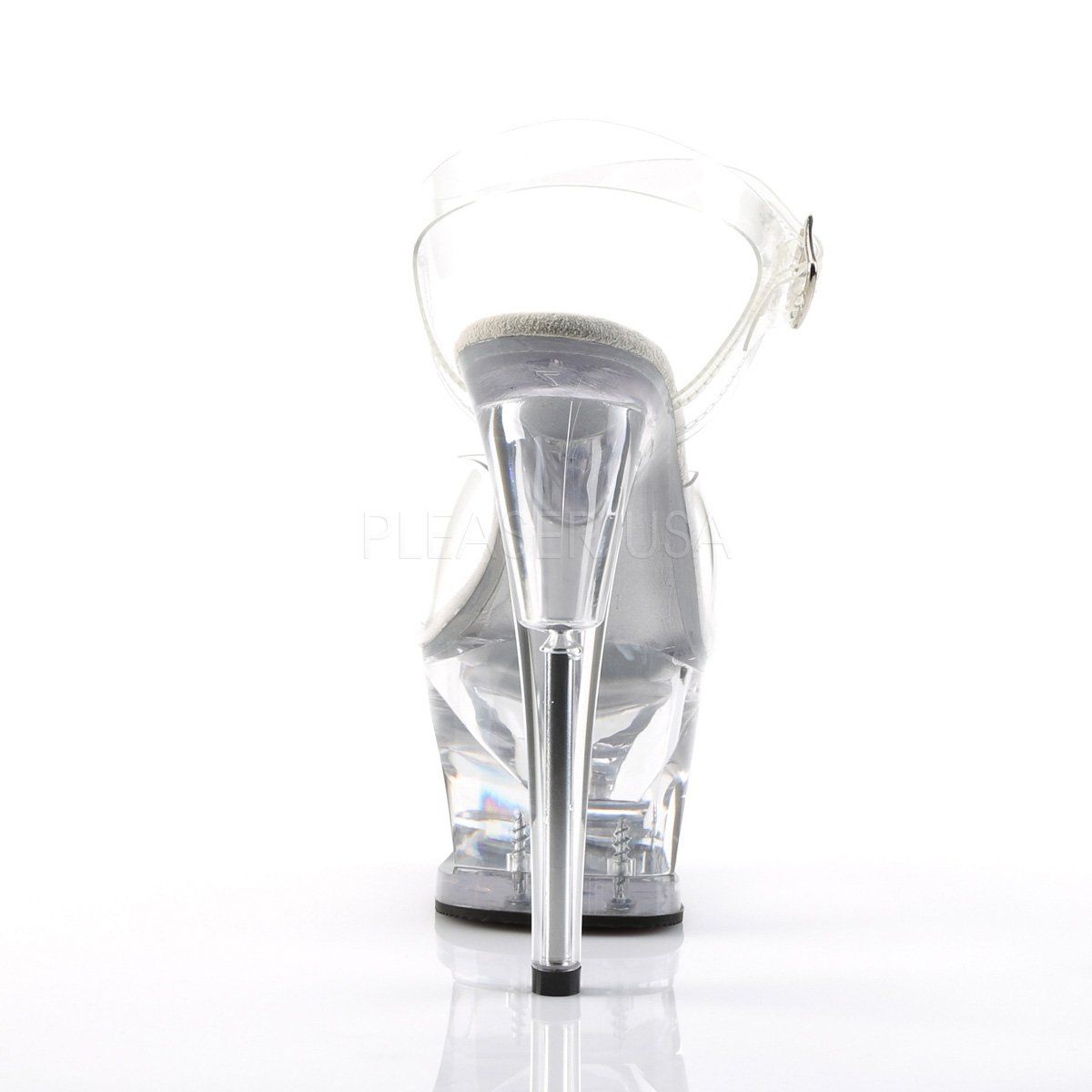 MOON-708 Clear Platform Sandal Pleaser