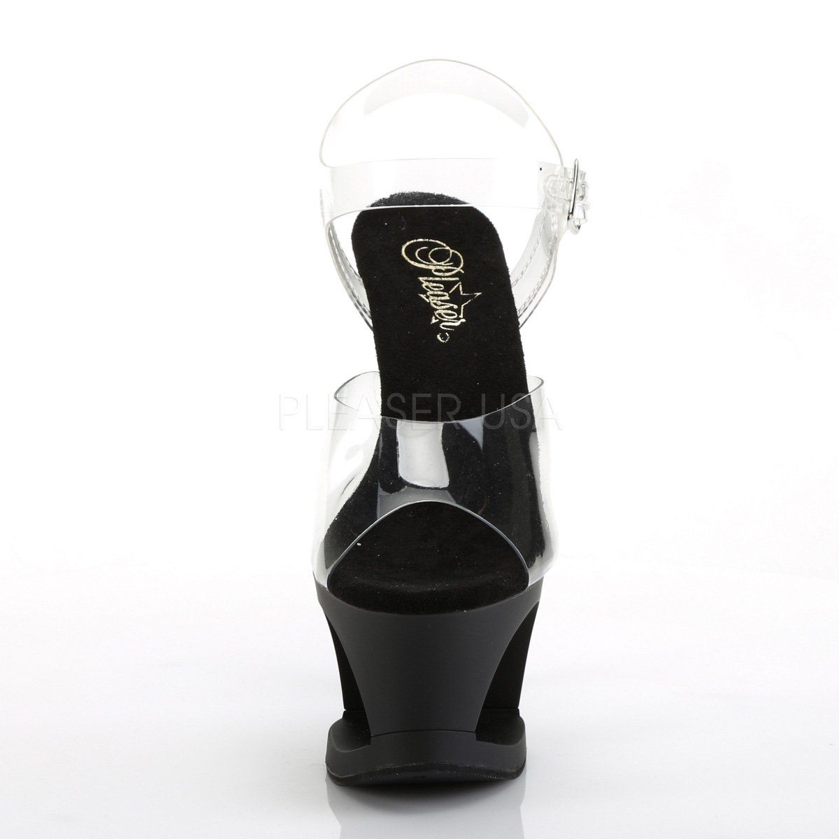 MOON-708 Clear Platform Sandal Pleaser