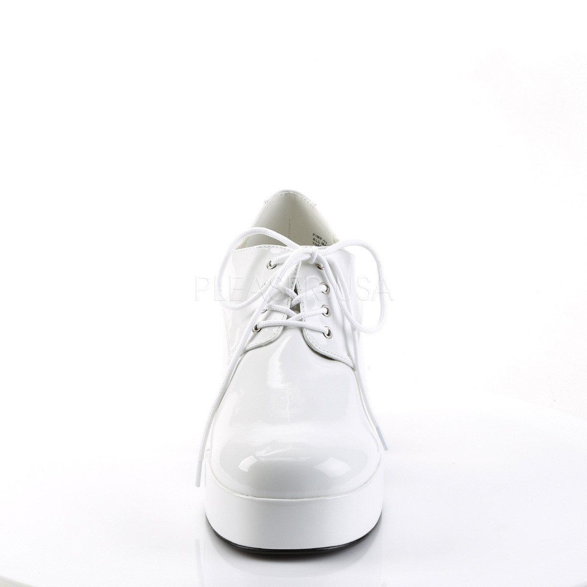 PIMP-02 White Patent Funtasma