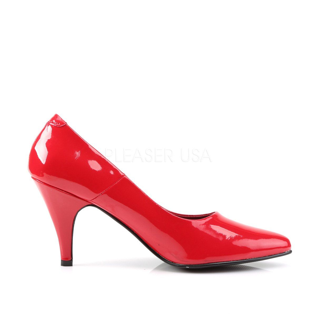 PUMP-420 Red Patent Funtasma