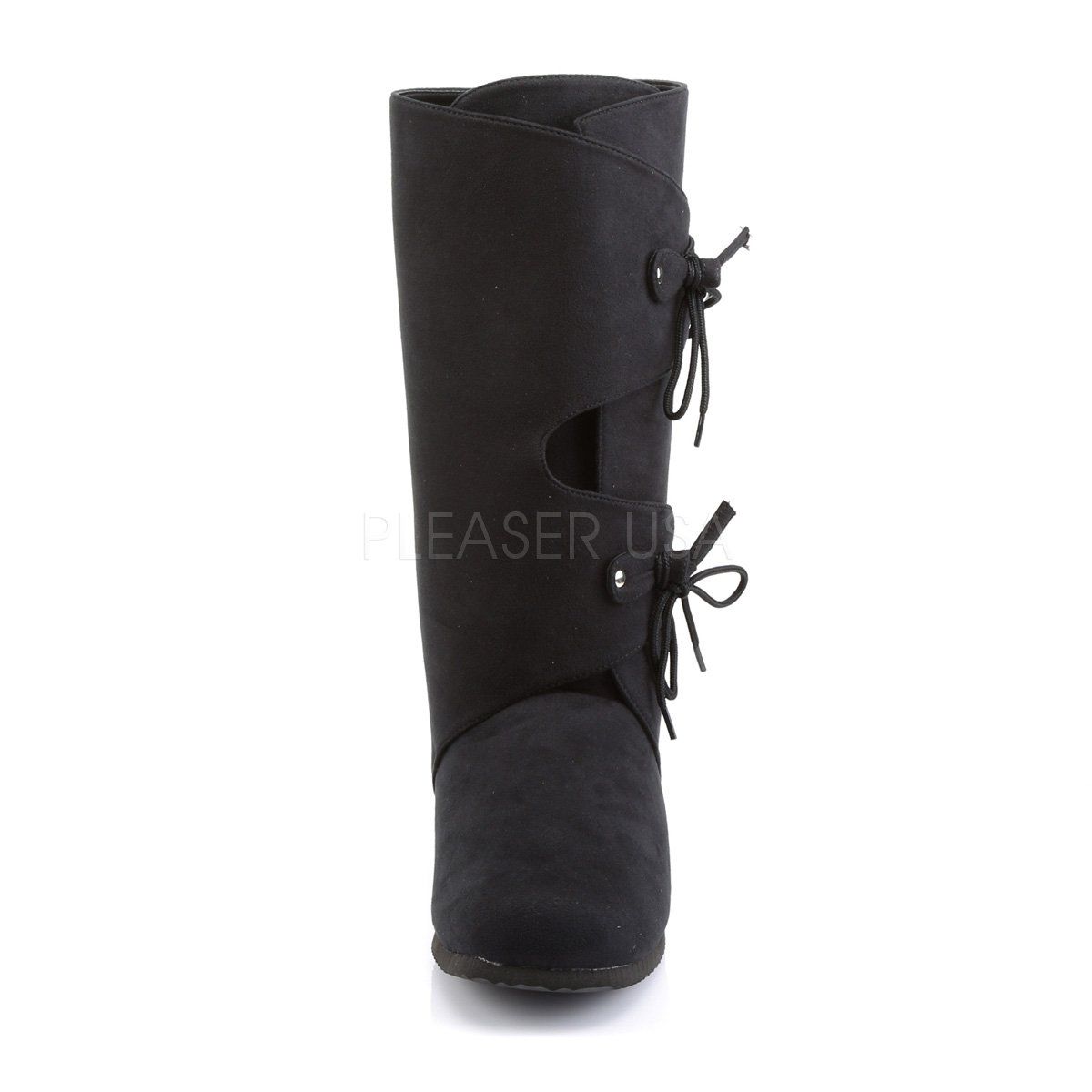 RENAISSANCE-100 Black Microfiber Funtasma