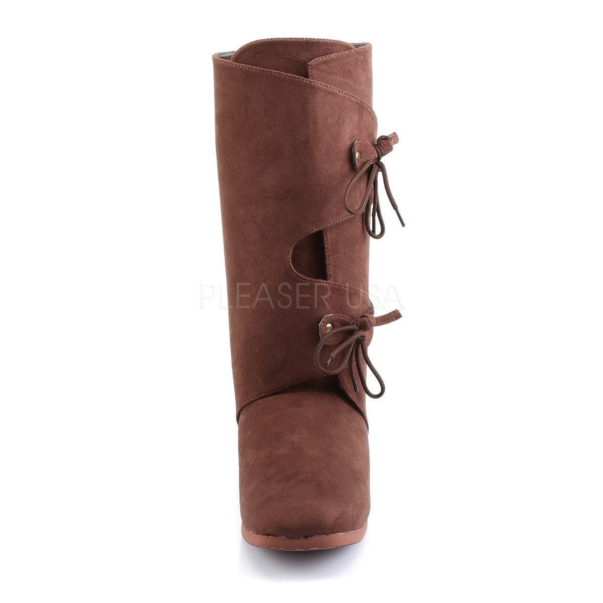 RENAISSANCE-100 Brown Microfiber Funtasma