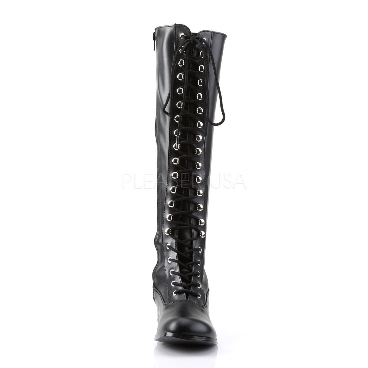 RETRO-302 Black Stretch Pu Funtasma