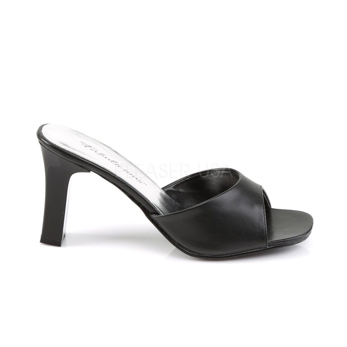 ROMANCE-301-2 Black Pu Fabulicious