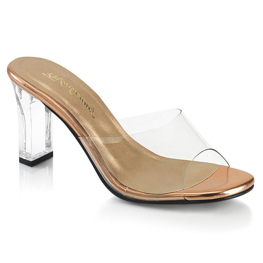 ROMANCE-301 Clear-Rose Gold/Clear Fabulicious