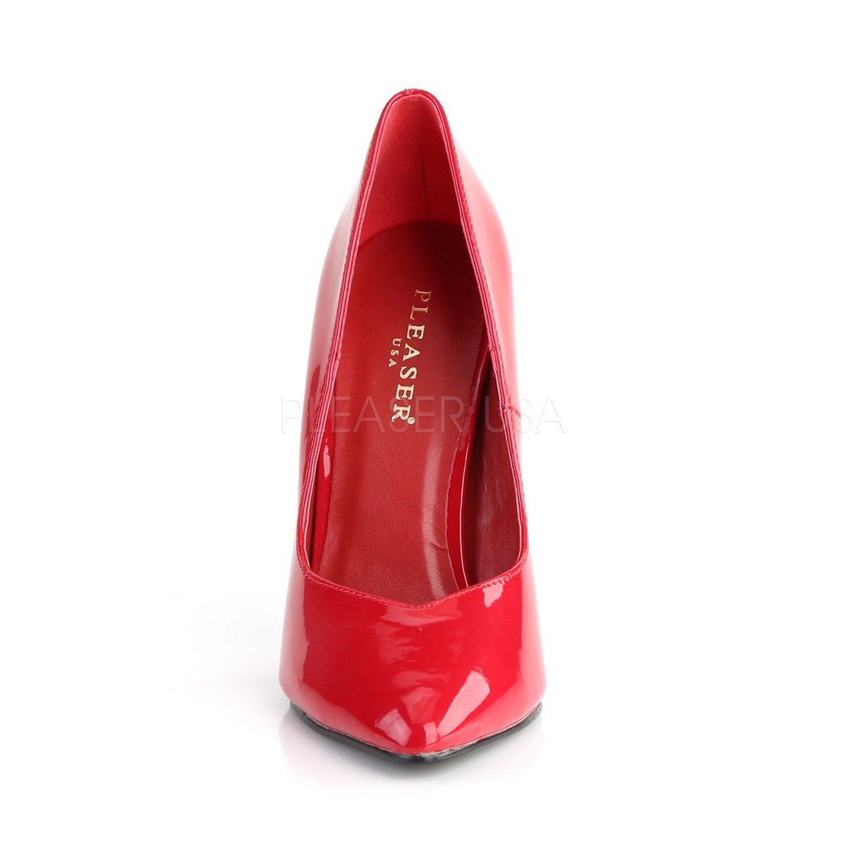 SEDUCE-420V Red Patent Pump Pleaser