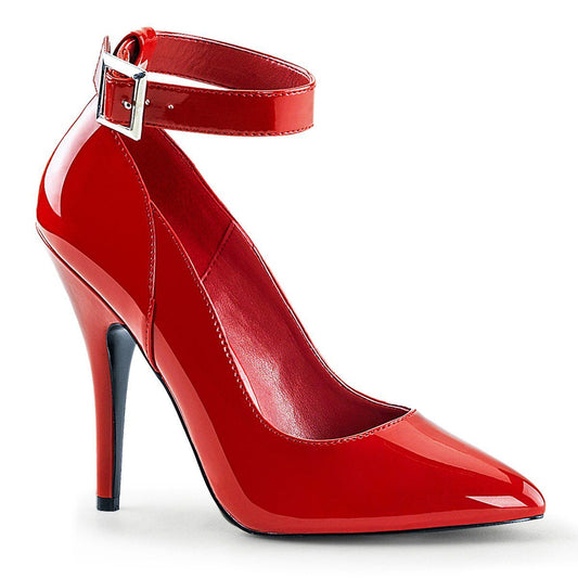 SEDUCE-431 Red Patent Pump Pleaser