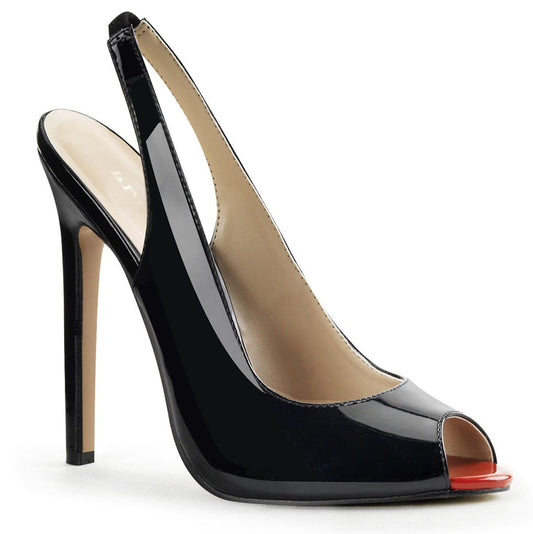 SEXY-08 Black Patent Pump Pleaser