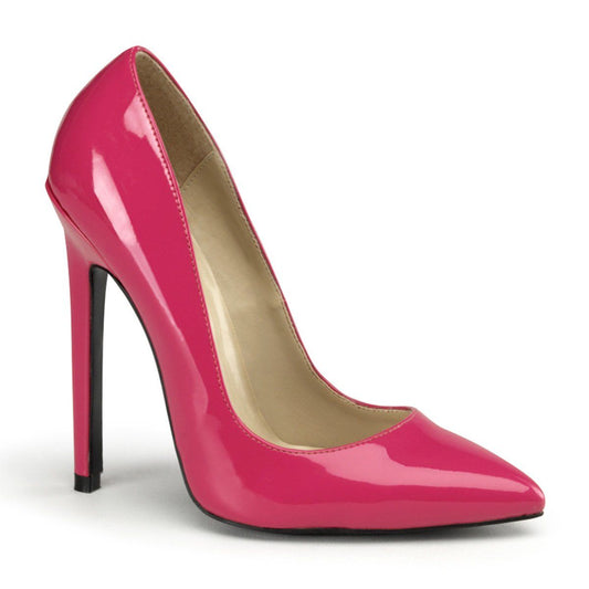 SEXY-20 Hot Pink Patent Pump Pleaser