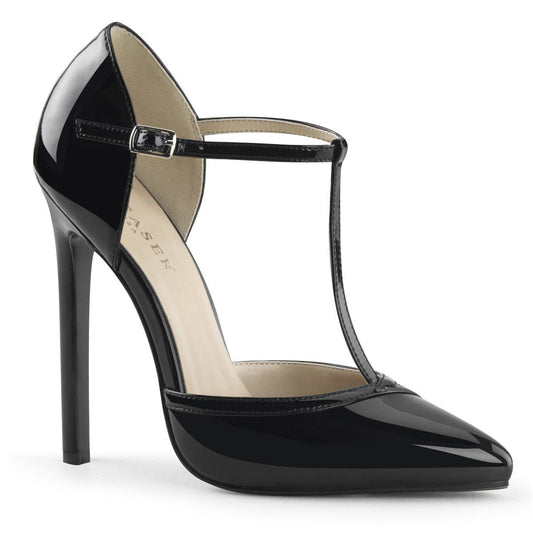SEXY-27 Black Patent Pump Pleaser