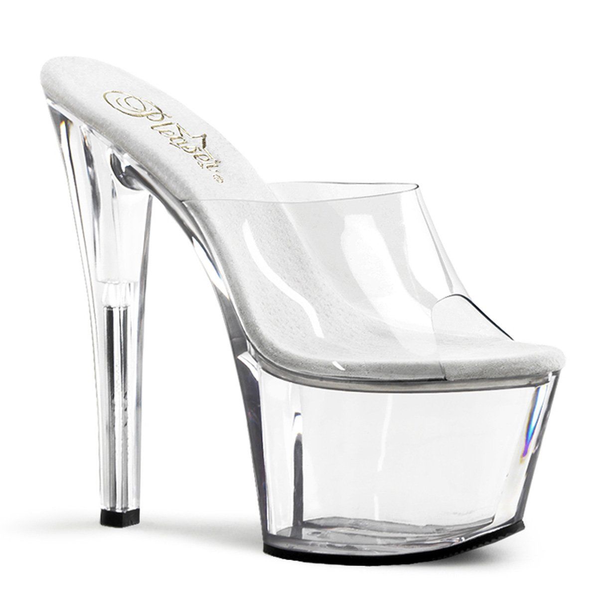 SKY-301 Clear Platform Sandal Pleaser