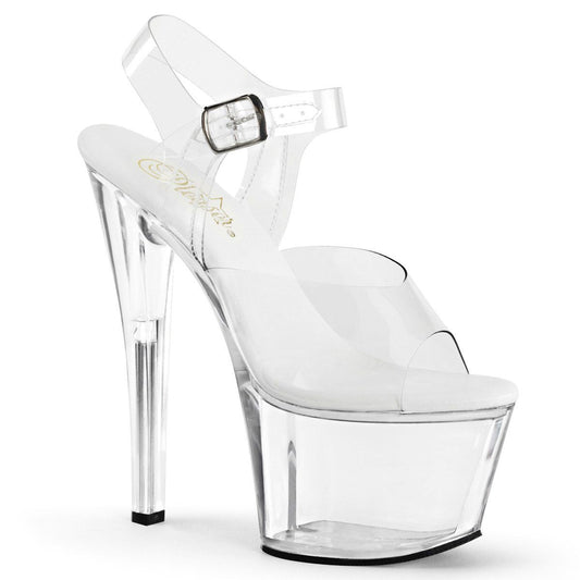 SKY-308VL Clear Platform Sandal Pleaser