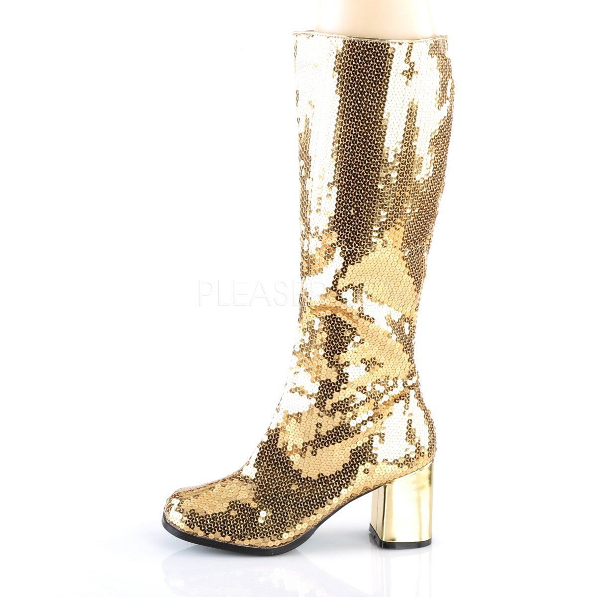 SPECTACUL-300SQ Gold Sequins Bordello
