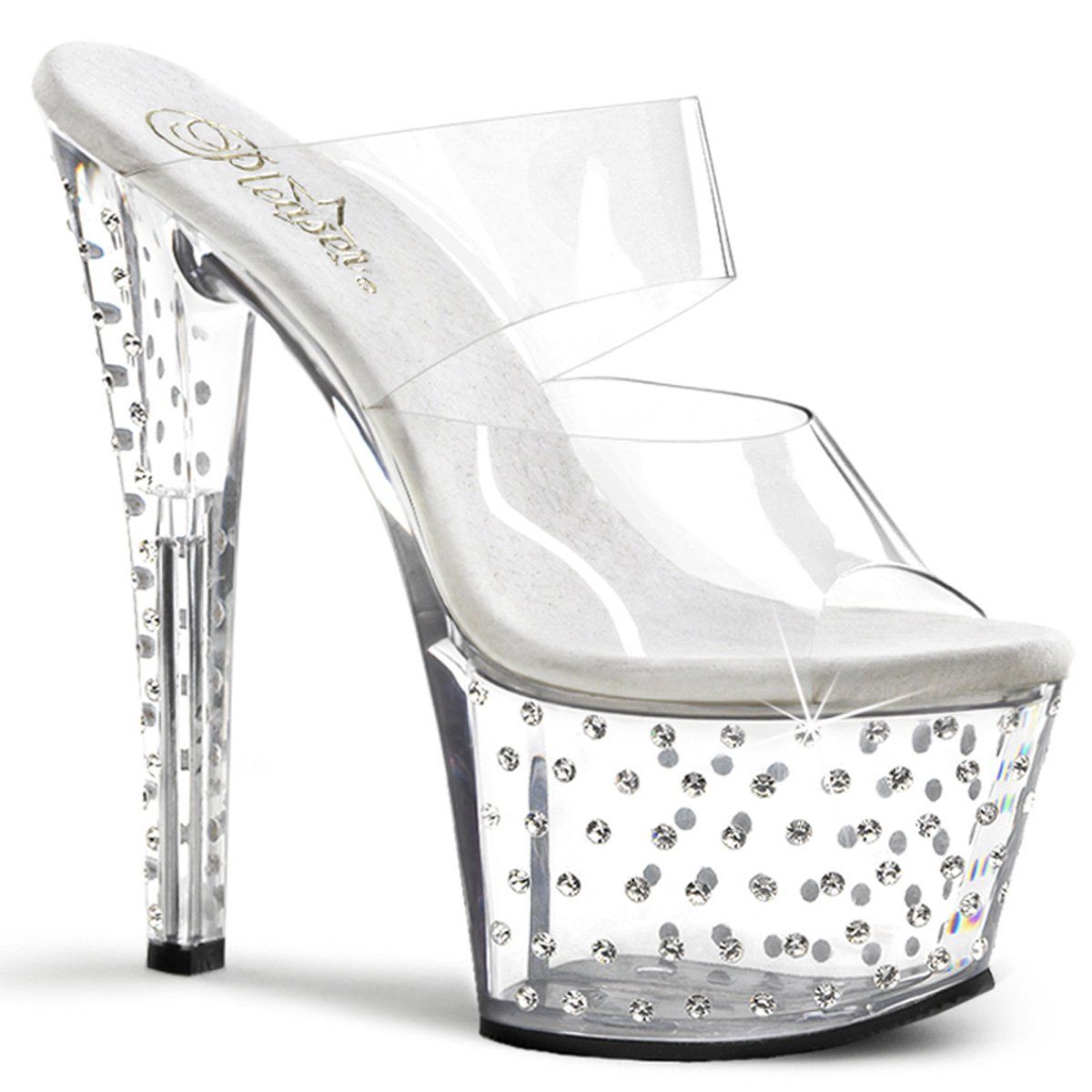 STARDUST-702 Clear Slide Pleaser