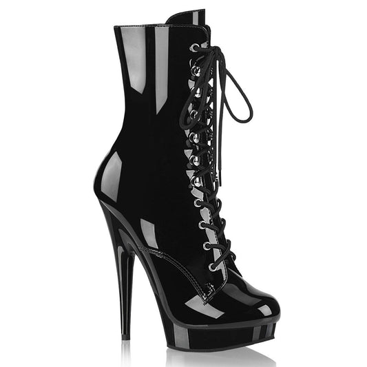 SULTRY-1020 Black Patent/Black Fabulicious