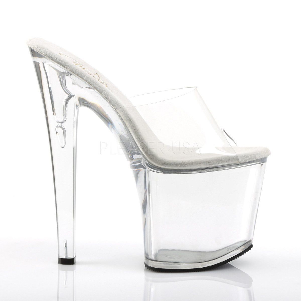 TABOO-701 Clear Slide Pleaser