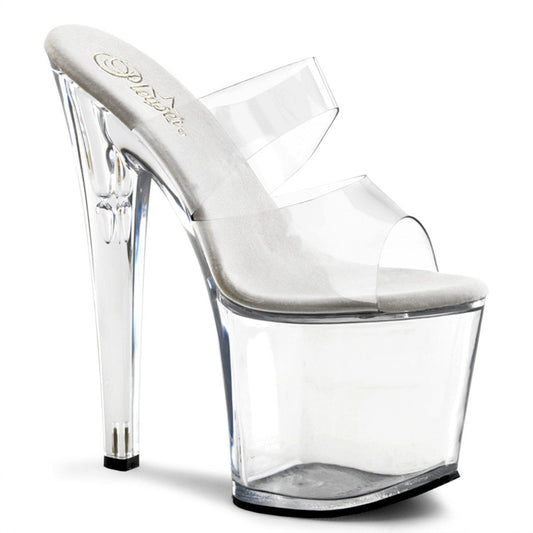 TABOO-702 Clear Slide Pleaser