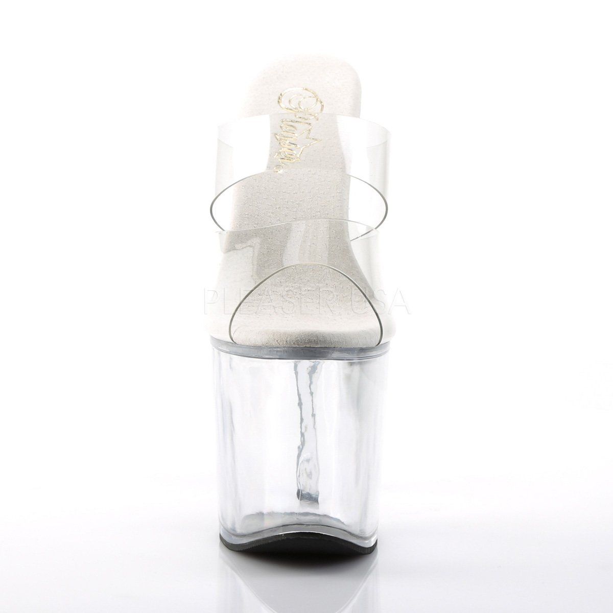 TABOO-702 Clear Slide Pleaser