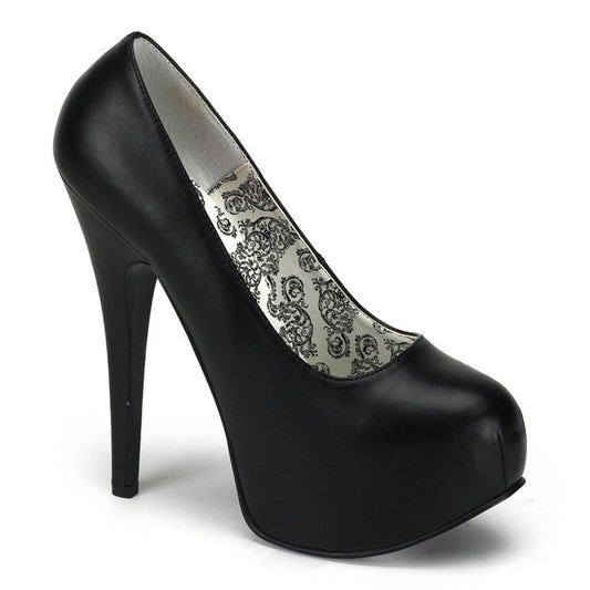 TEEZE-06 Black Pu Bordello