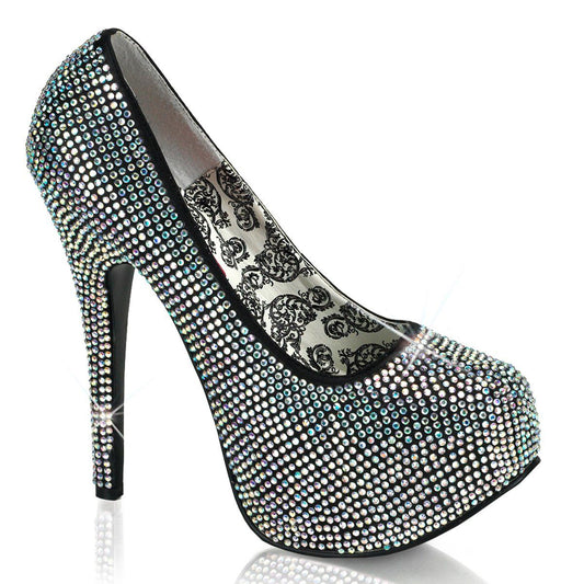 TEEZE-06R Iridescent Rhinestones Bordello