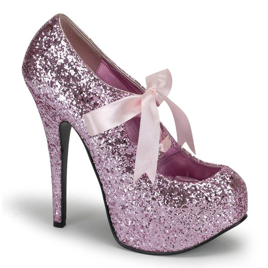 TEEZE-10G Baby Pink Glitter Bordello