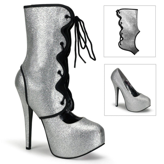 TEEZE-31G Silver Mini Glitter Bordello