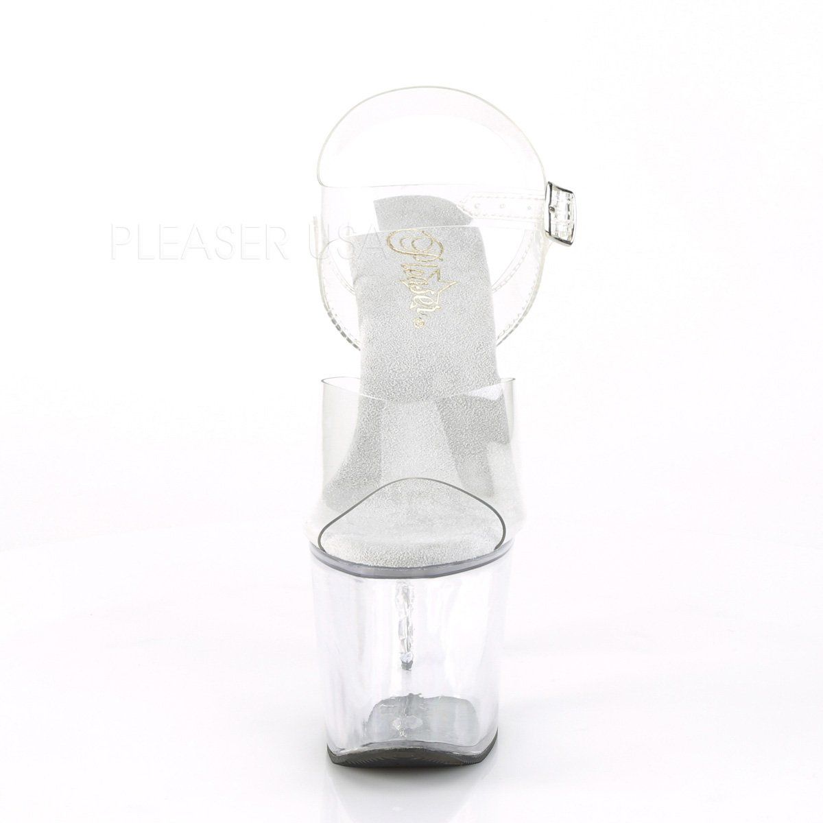 UNICORN-708RSH Clear Platform Sandal Pleaser