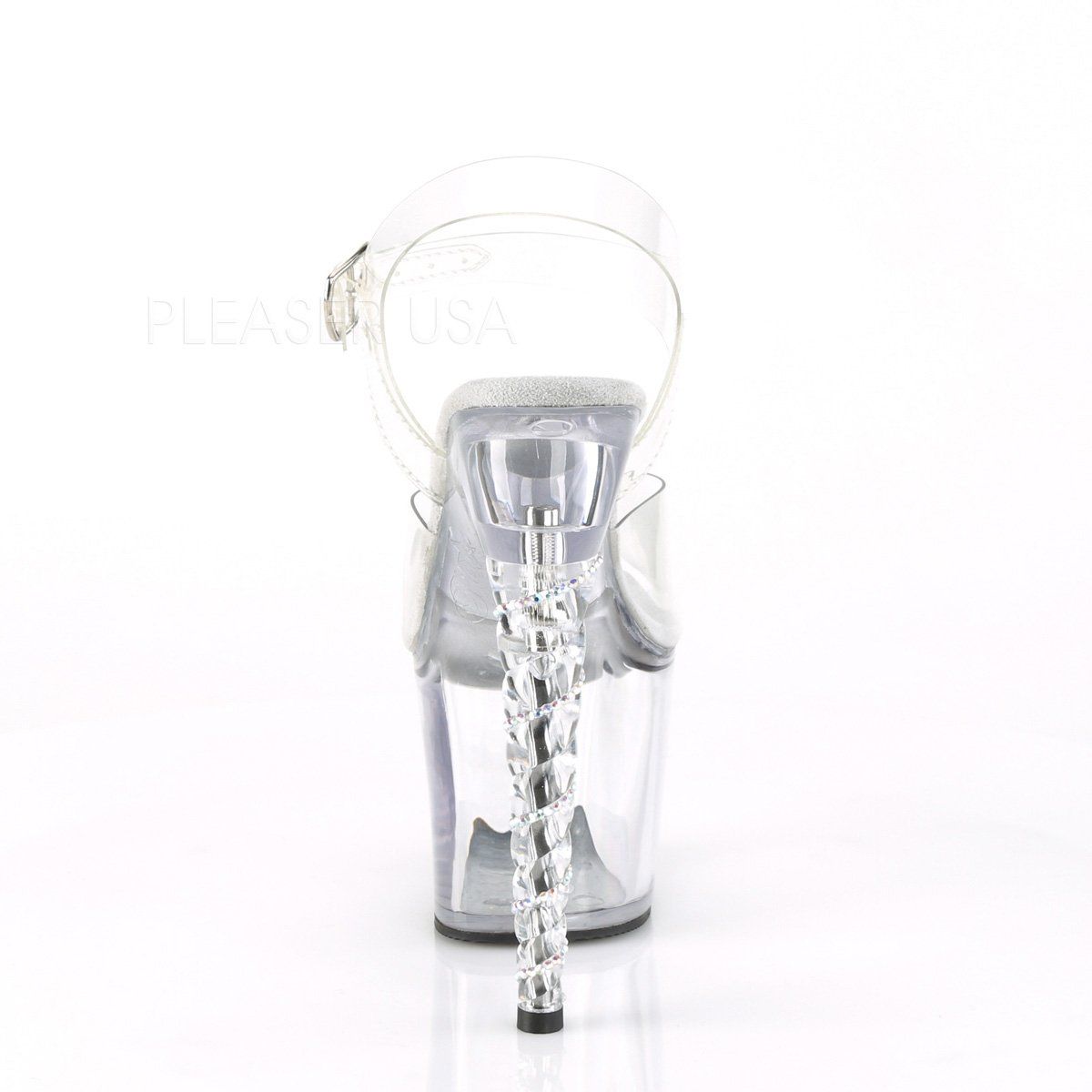 UNICORN-708RSH Clear Platform Sandal Pleaser