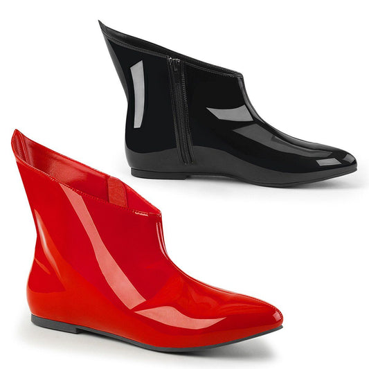 VAIL-152HQ Black-Red Patent Funtasma