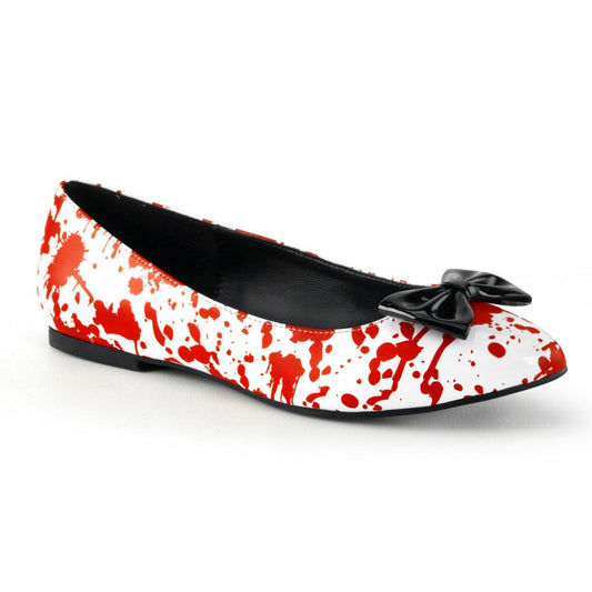 VAIL-20BL White Patent-Red Funtasma