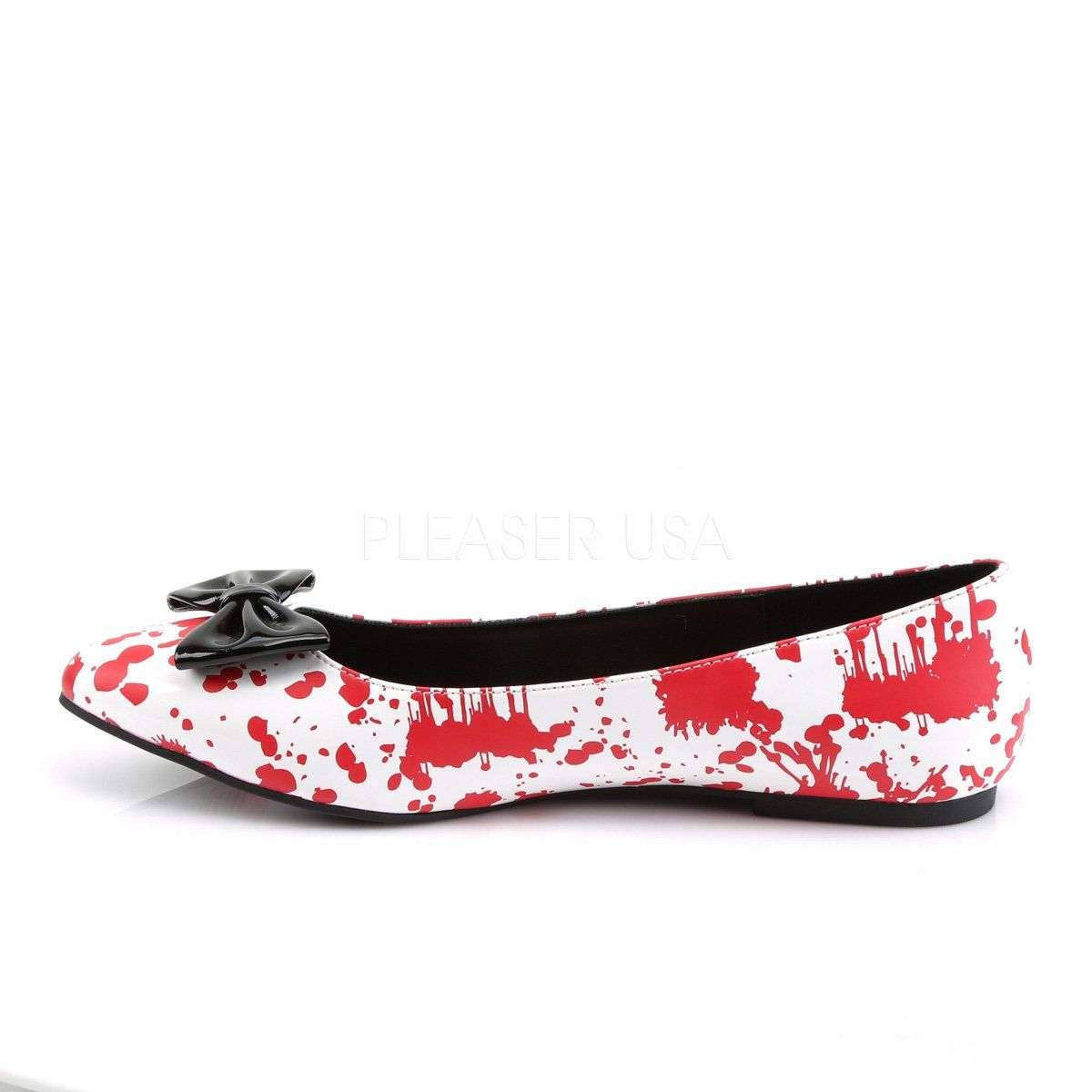 VAIL-20BL White Patent-Red Funtasma