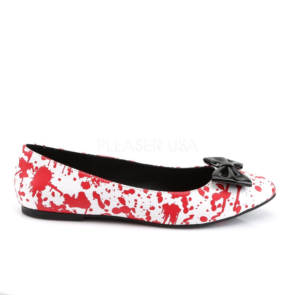 VAIL-20BL White Patent-Red Funtasma