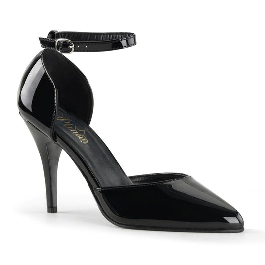VANITY-402 Black Patent Pump Pleaser