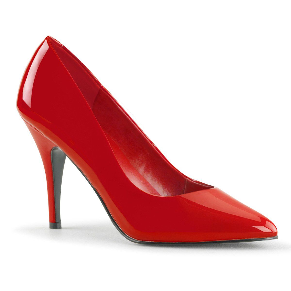 VANITY-420 Red Patent Pump Pleaser