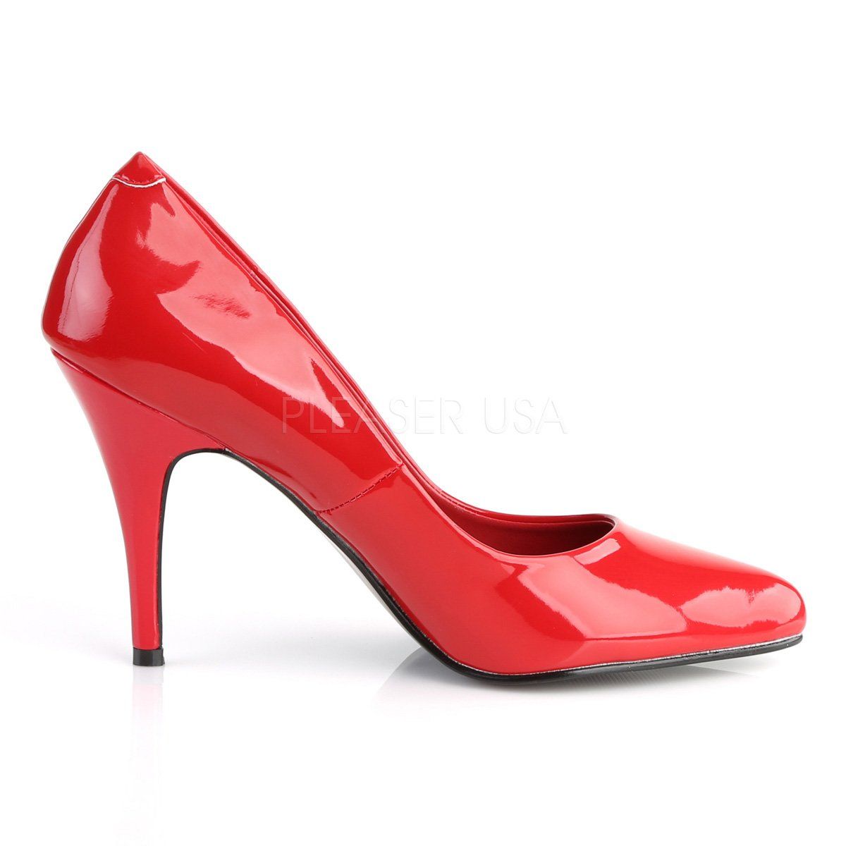 VANITY-420 Red Patent Pump Pleaser