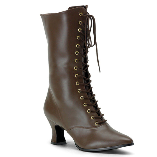 VICTORIAN-120 Brown Pu Funtasma