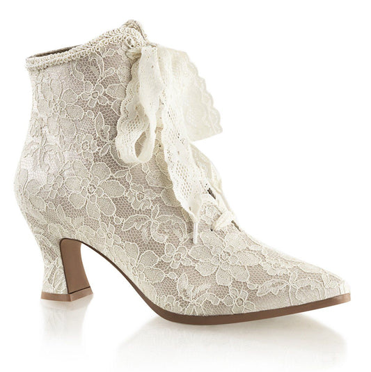 VICTORIAN-30 Champagne Satin-Lace Fabulicious